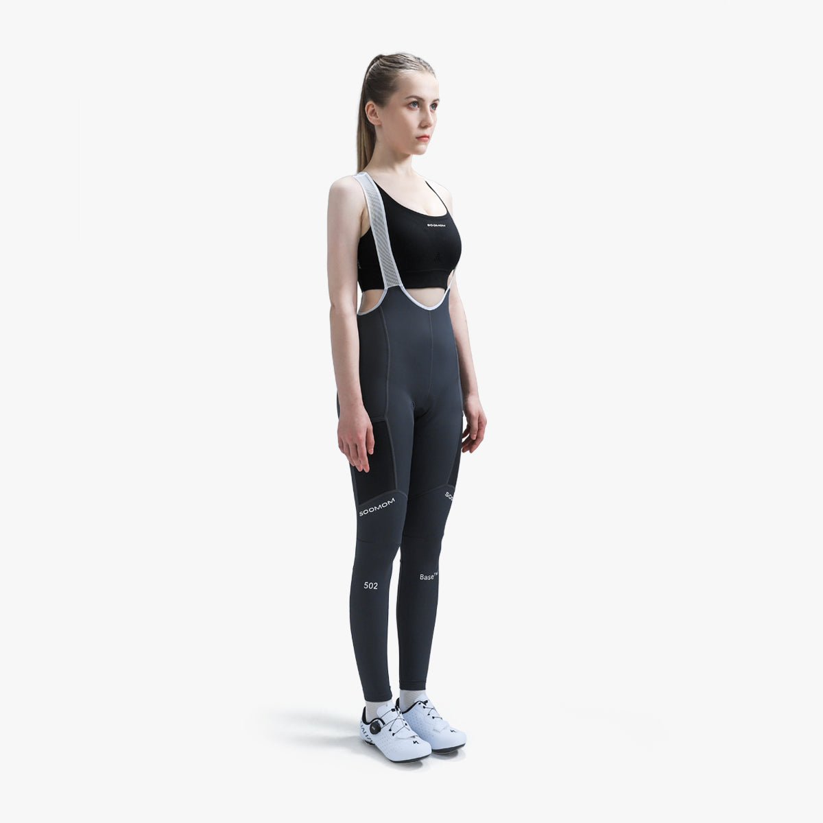 Women's Base 502 Cargo Bib Tights - Graphite