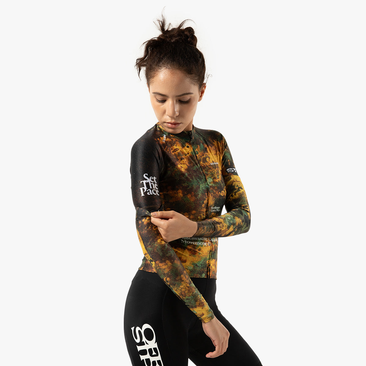 Base Studio Edition Arm Warmers - Bloom Yellow