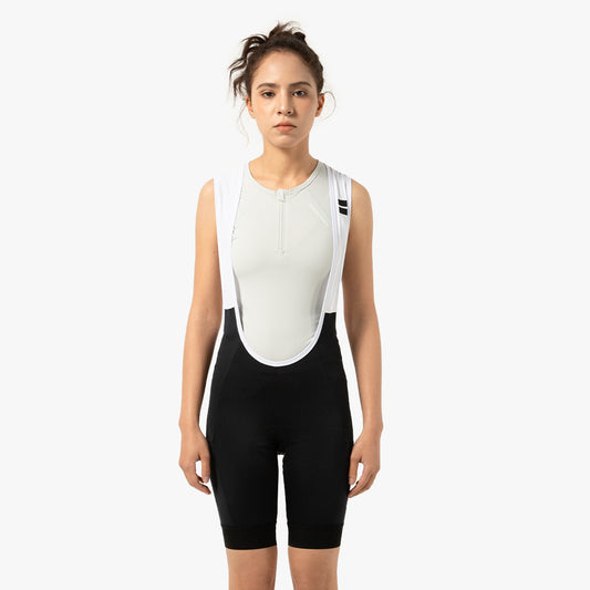 Women's Base Cargo Bib Shorts - Black — alternate view