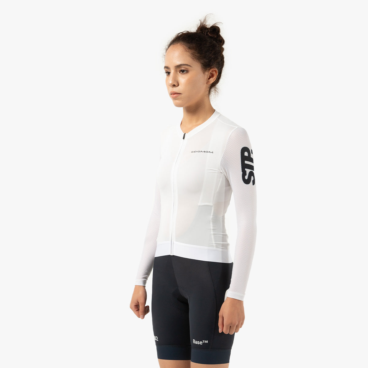 Women's Base STP LS Jersey - Chalk White