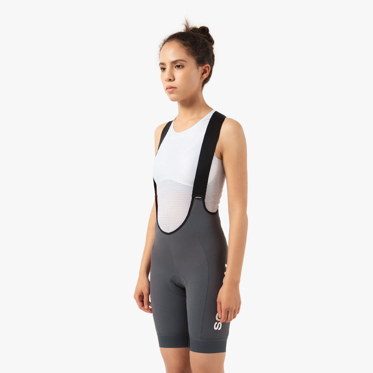 Women’s Base Studio Edition Bib Shorts - Deep Grey