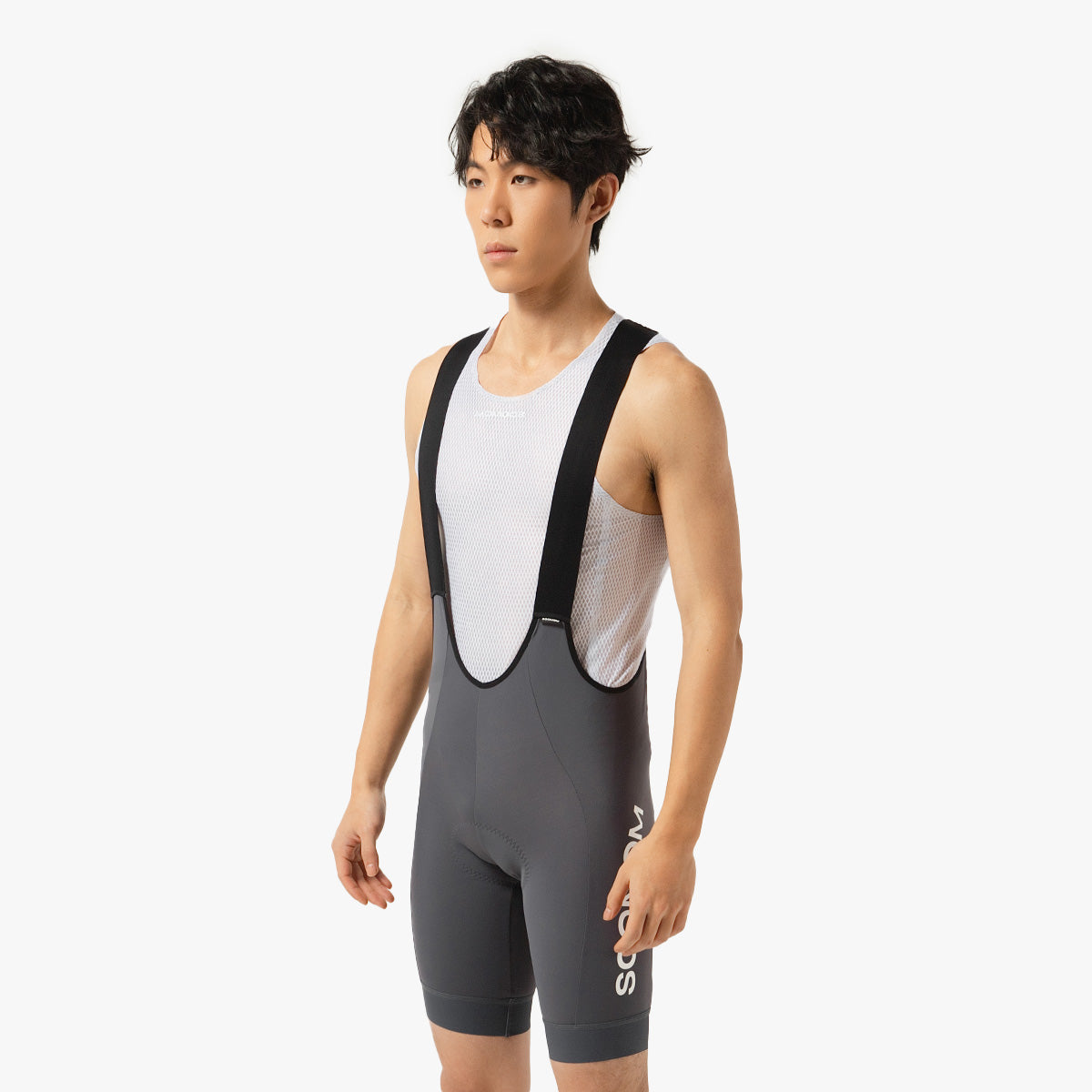 Base Studio Edition Bib Shorts - Deep Grey
