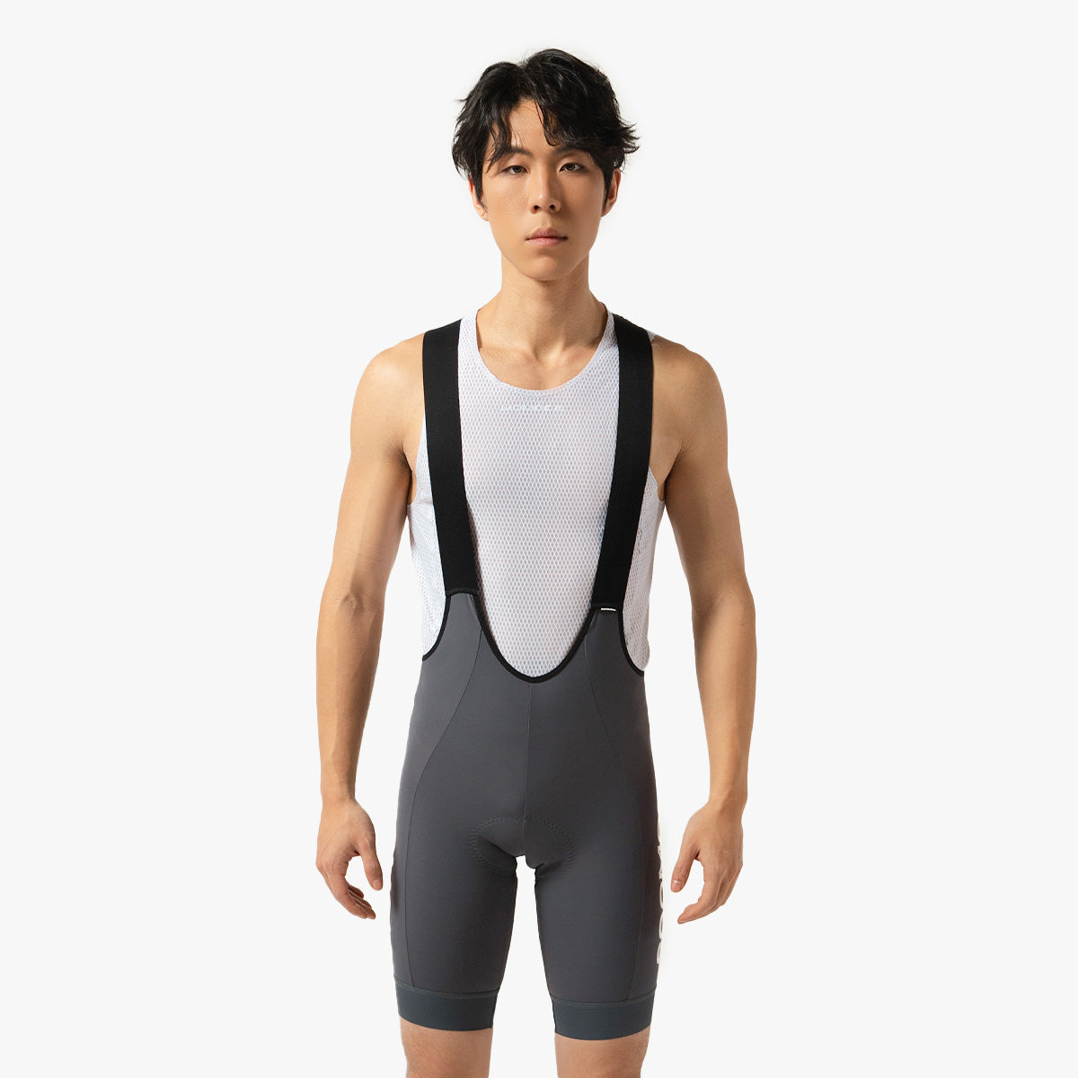 Base Studio Edition Bib Shorts - Deep Grey
