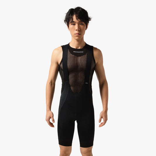 Base Studio Edition Bib Shorts - Black — alternate view
