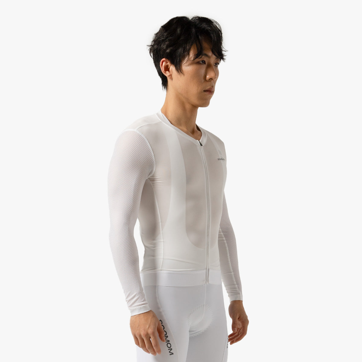 Base STP LS Jersey - Chalk White