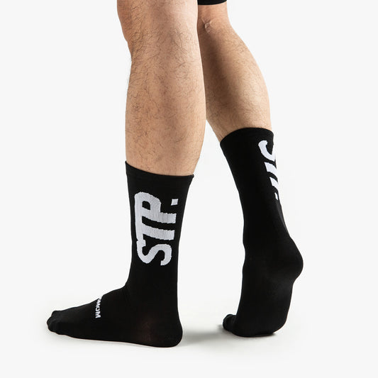 Base STP Performance Socks - Black — alternate view