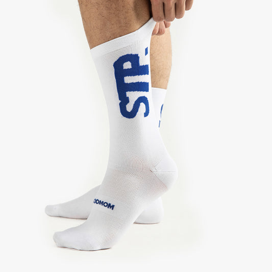 Base STP Performance Socks - Sapphire Blue — alternate view