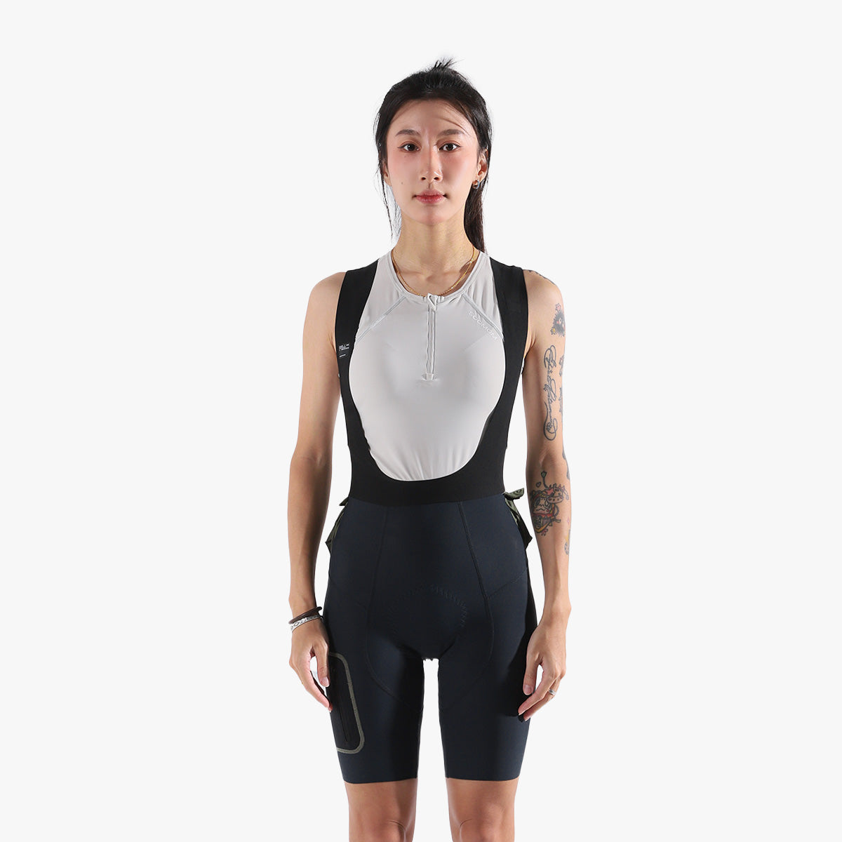 Women's Escape Trail Utility Bib Shorts - Tidewood