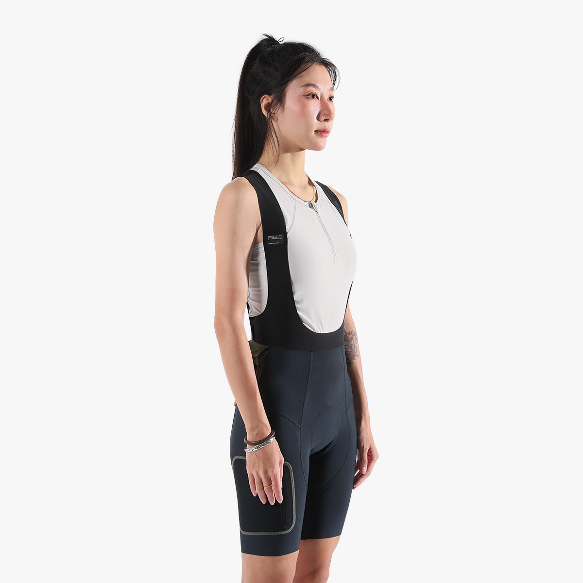 Women's Escape Trail Utility Bib Shorts - Tidewood