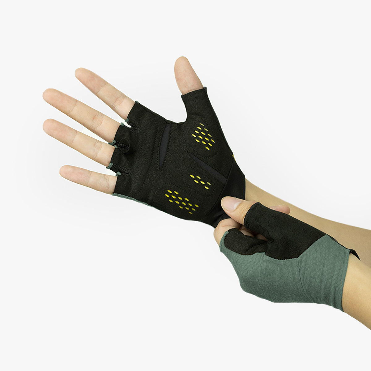 Escape Merino Mitts - Fern
