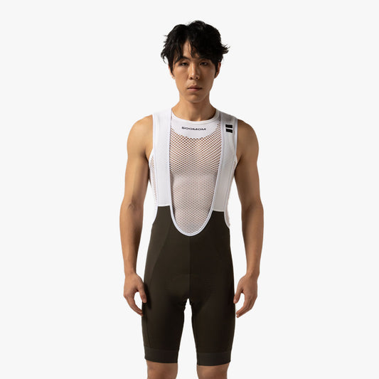 Base Classic Bib Shorts - Forest — alternate view