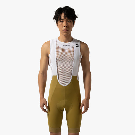 Base Classic Bib Shorts - Sandstone — alternate view