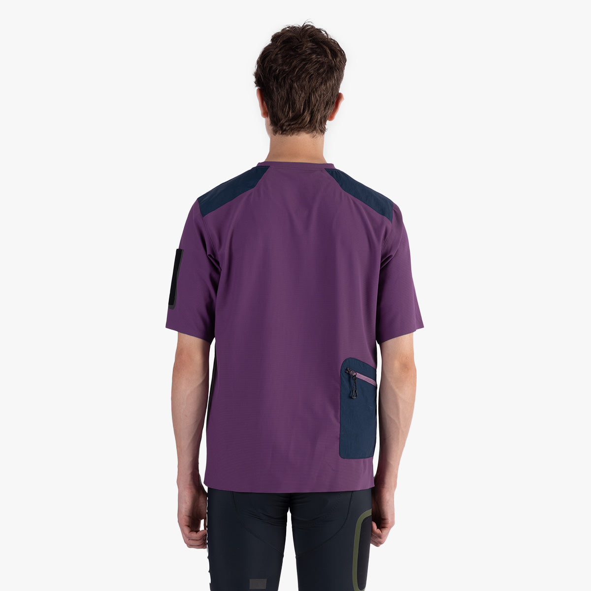 Escape Utility Tee - Deep Plum