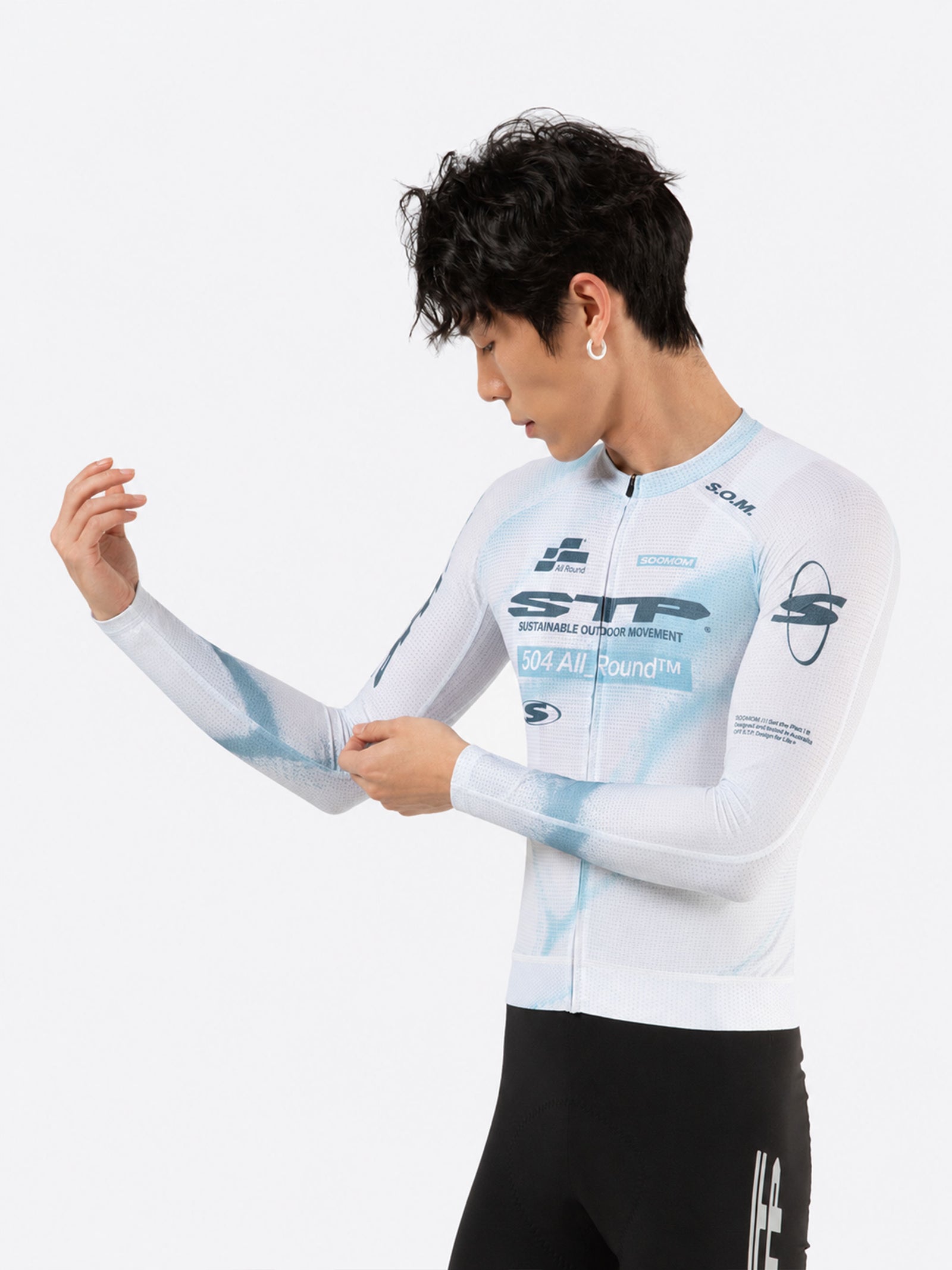All-Round OFF STP LS Jersey -  Hyperazure