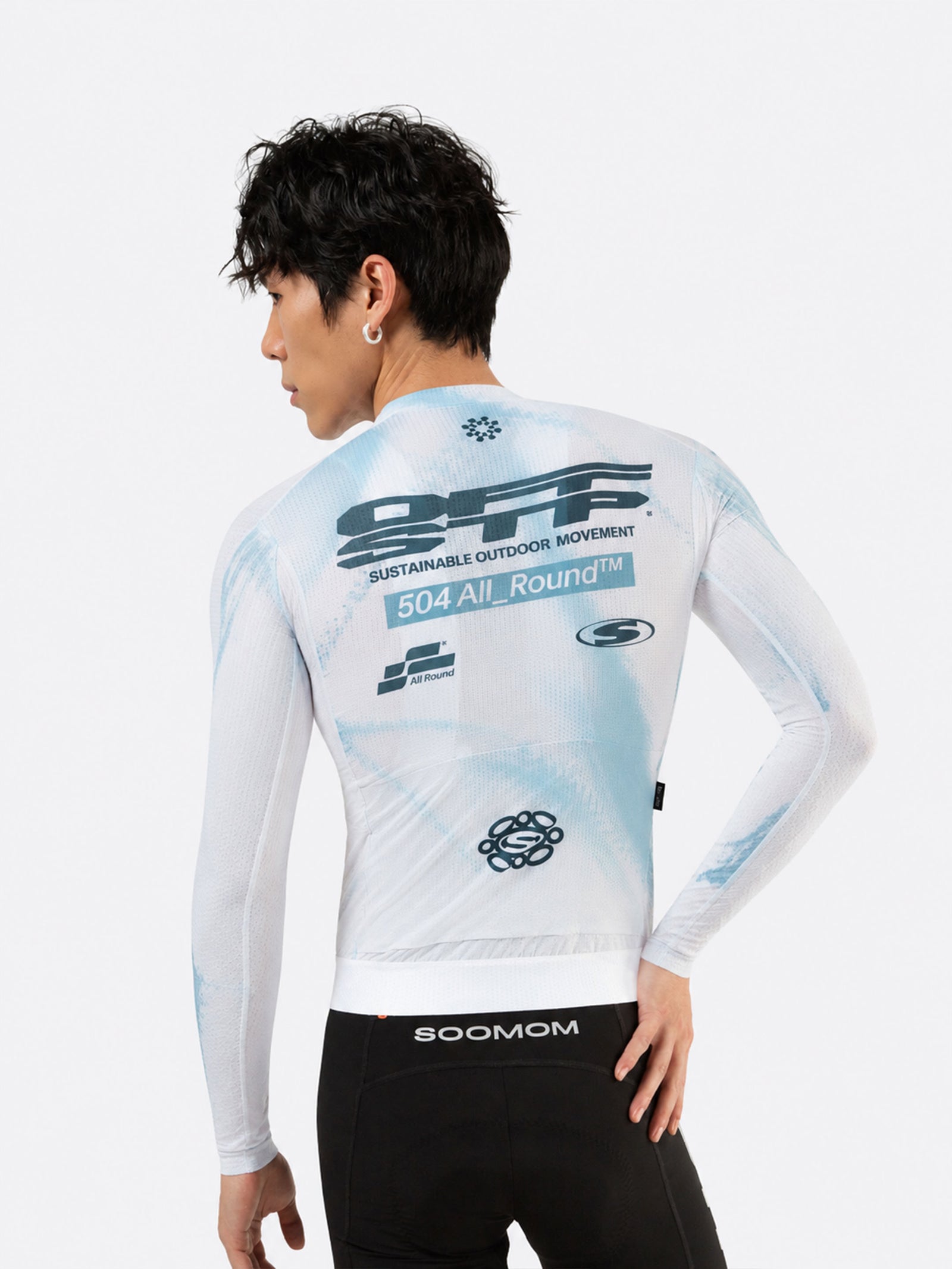 All-Round OFF STP LS Jersey -  Hyperazure