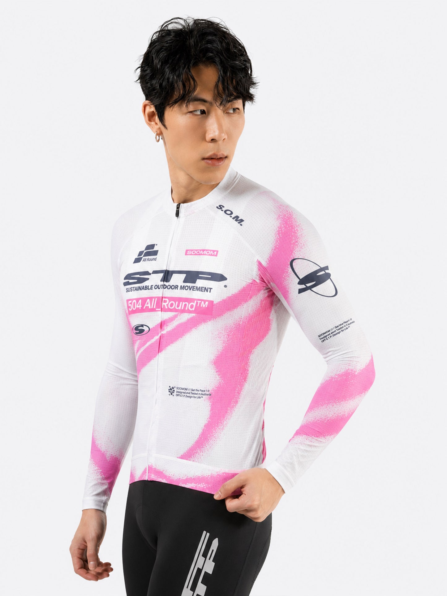 All-Round OFF STP LS Jersey -  Hyperblush