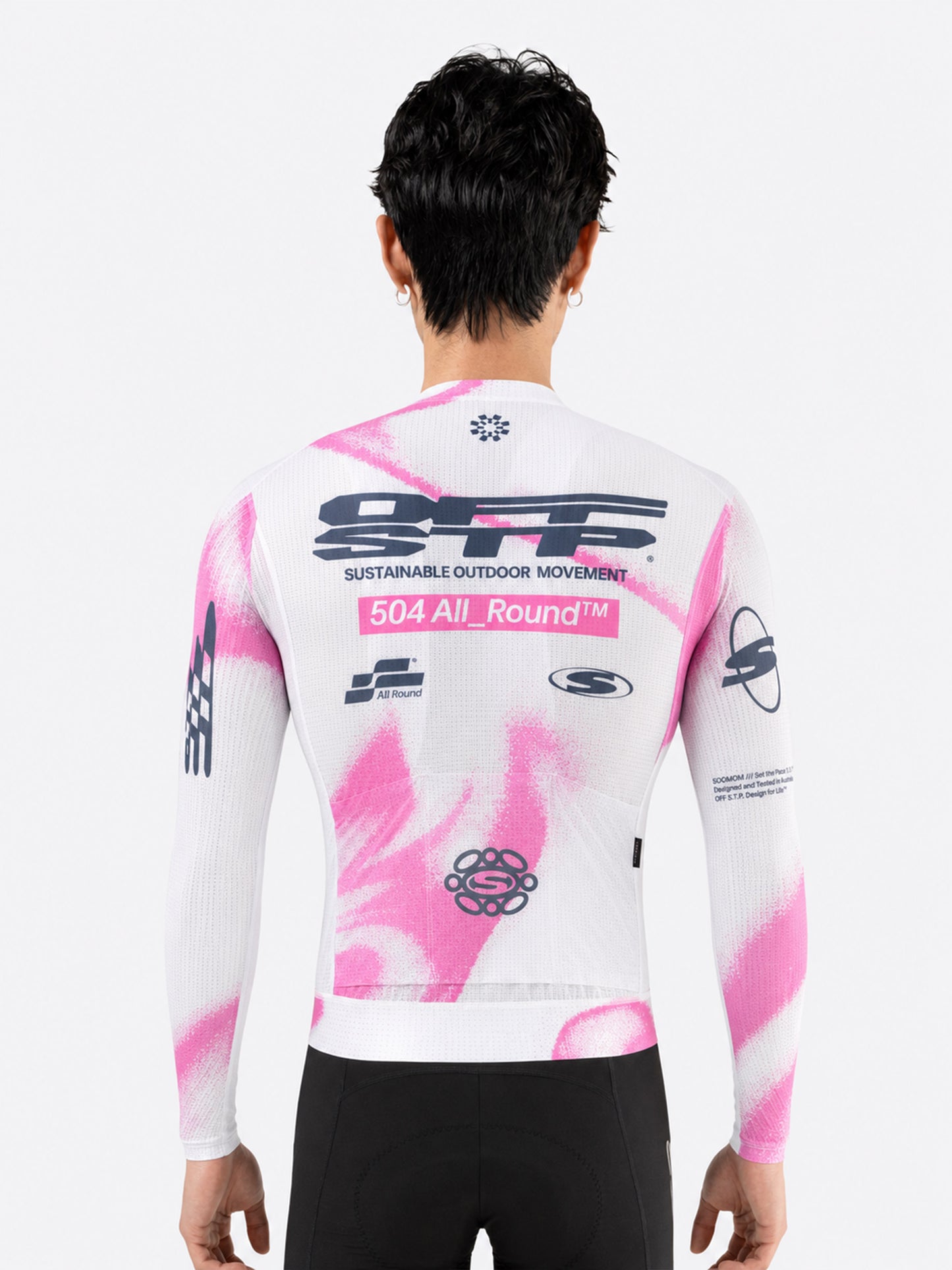 All-Round OFF STP LS Jersey -  Hyperblush