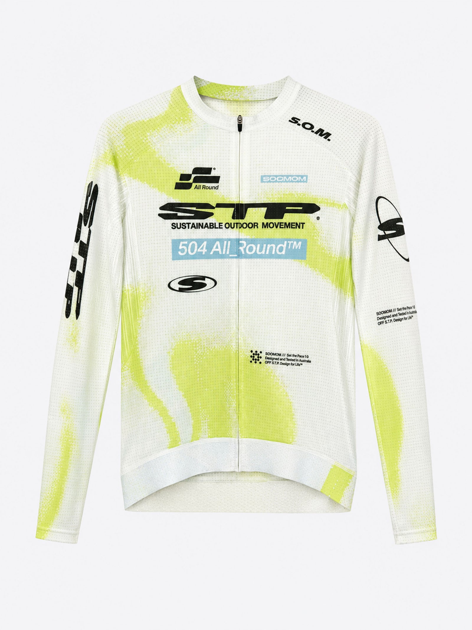 Women's All-Round OFF STP LS Jersey - Hyperlime