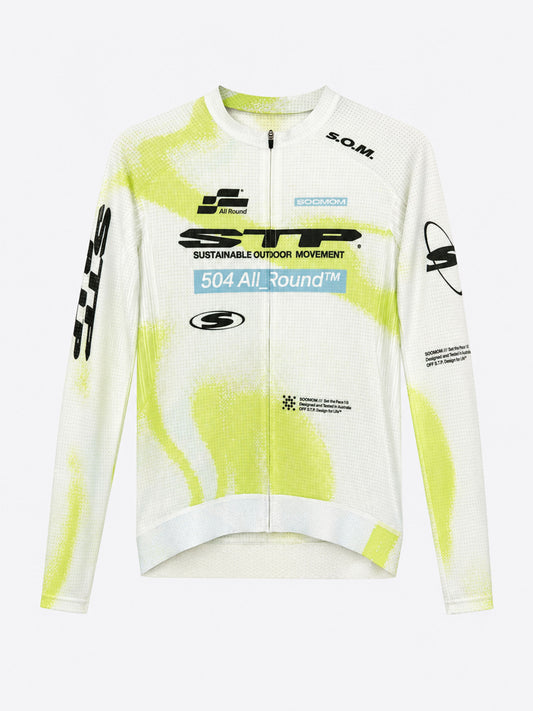 Women's All-Round OFF STP LS Jersey - Hyperlime