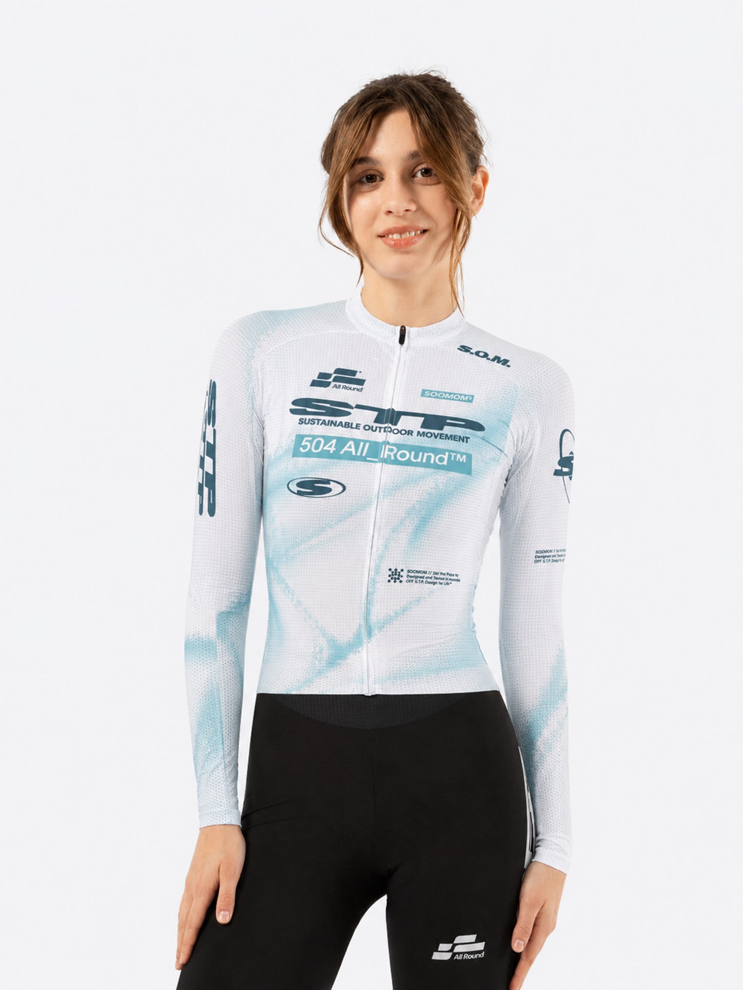 Women's All-Round OFF STP LS Jersey - Hyperazure