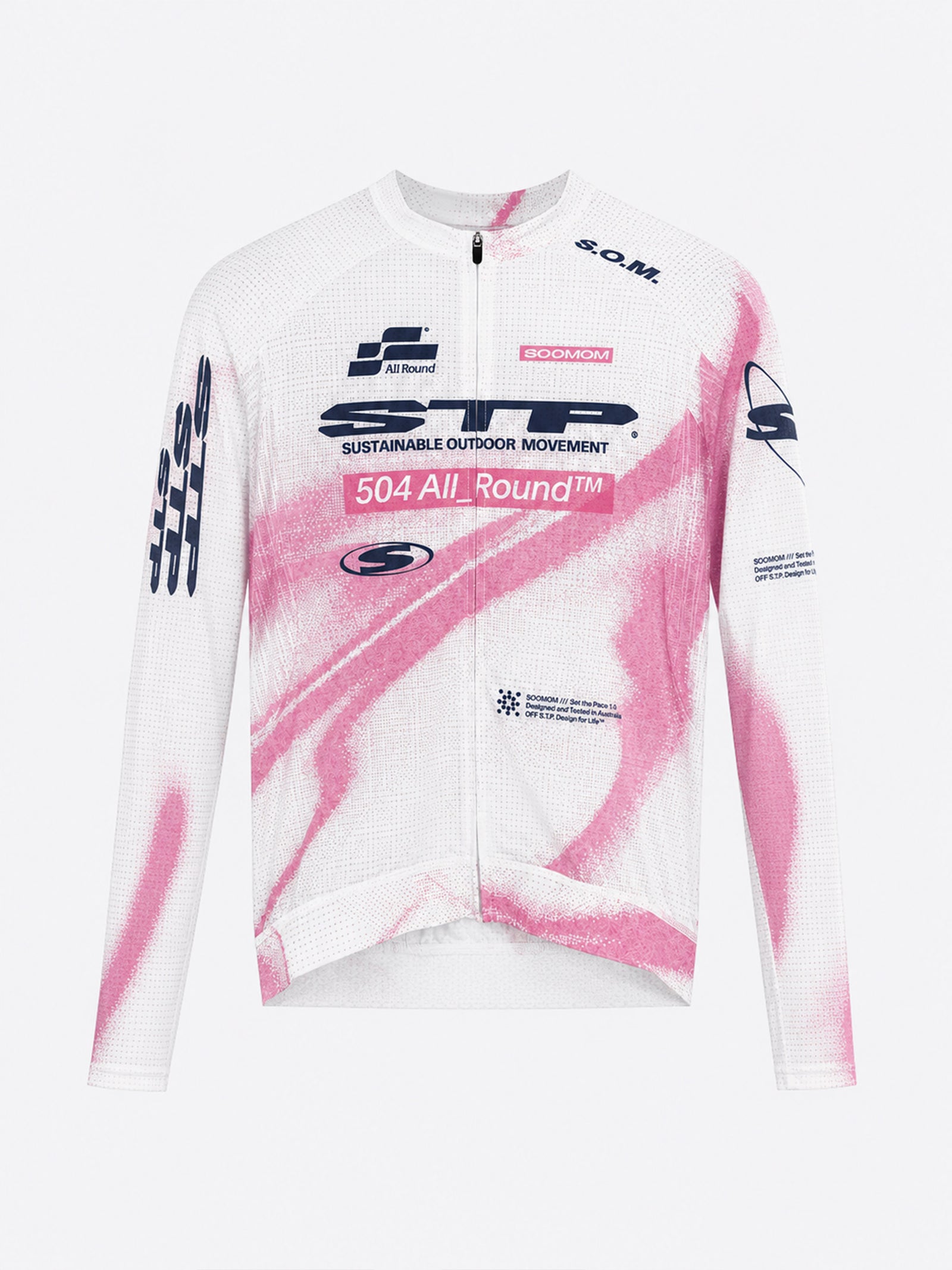 All-Round OFF STP LS Jersey -  Hyperblush