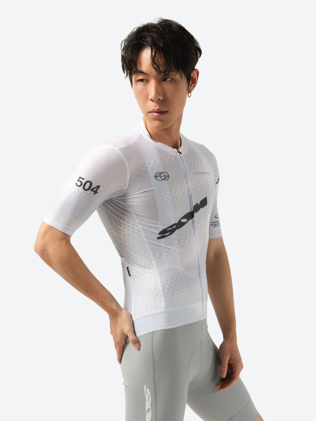 All-Round SOM Jersey - Silver White