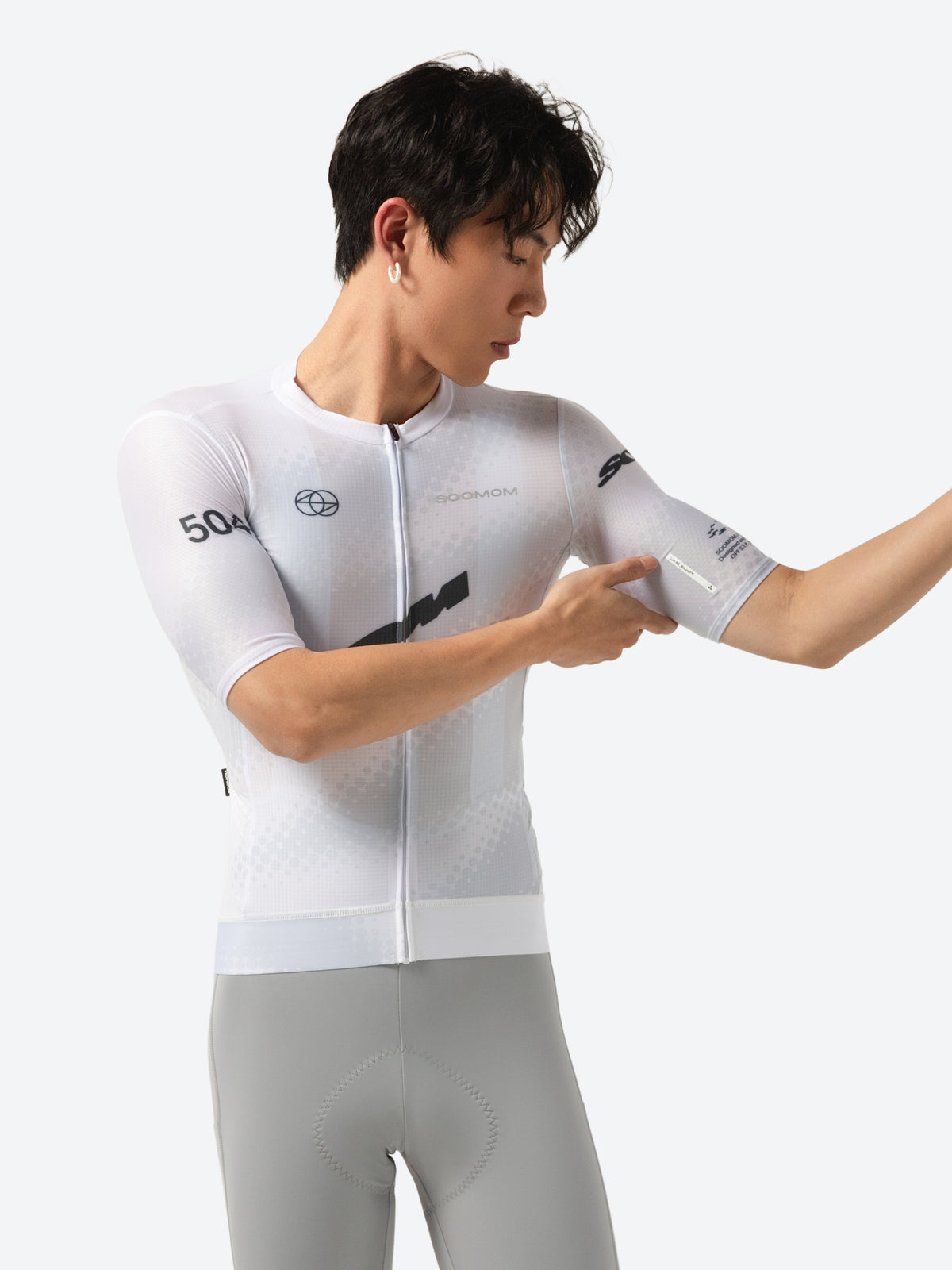 All-Round SOM Jersey - Silver White