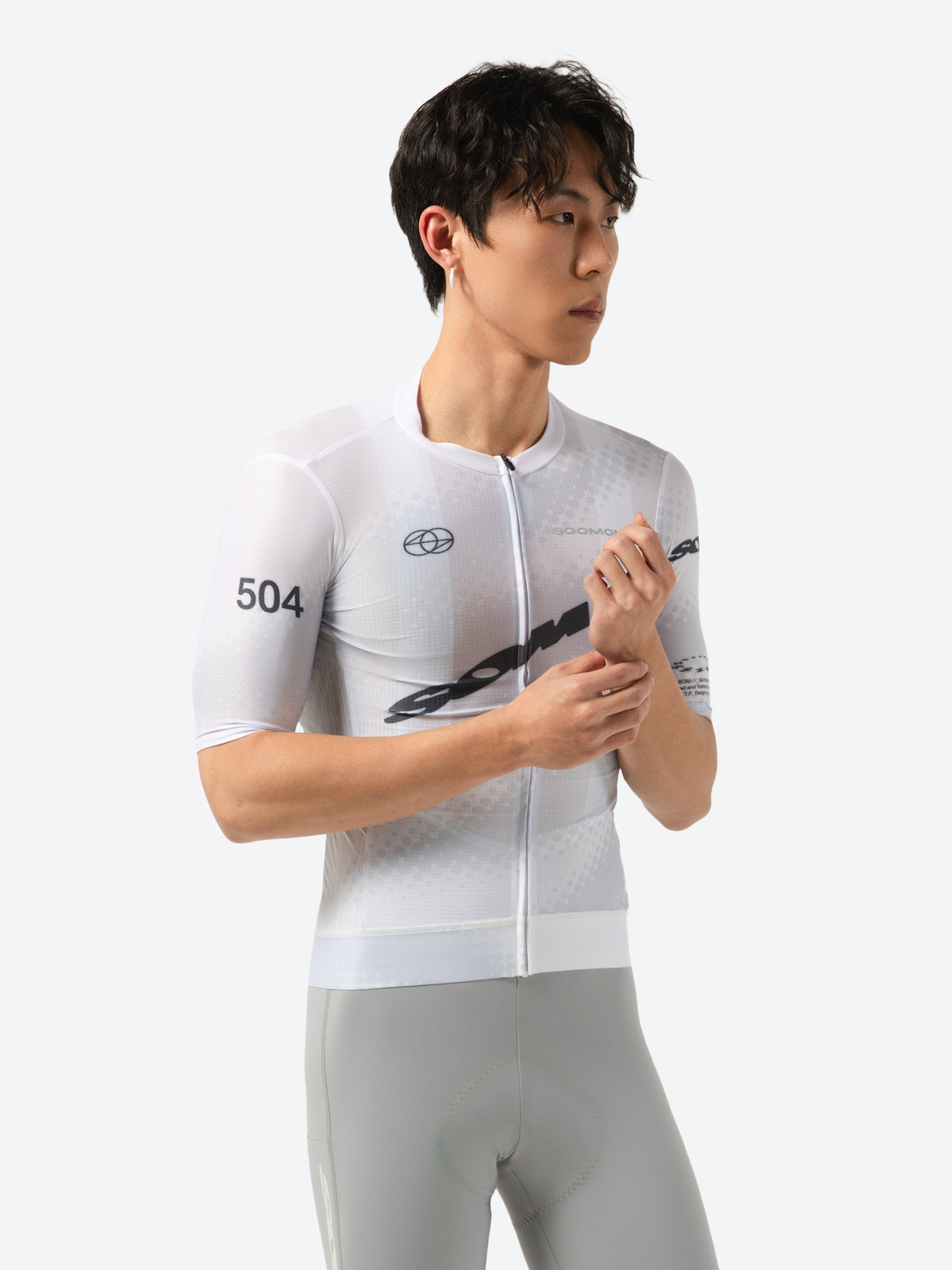 All-Round SOM Jersey - Silver White