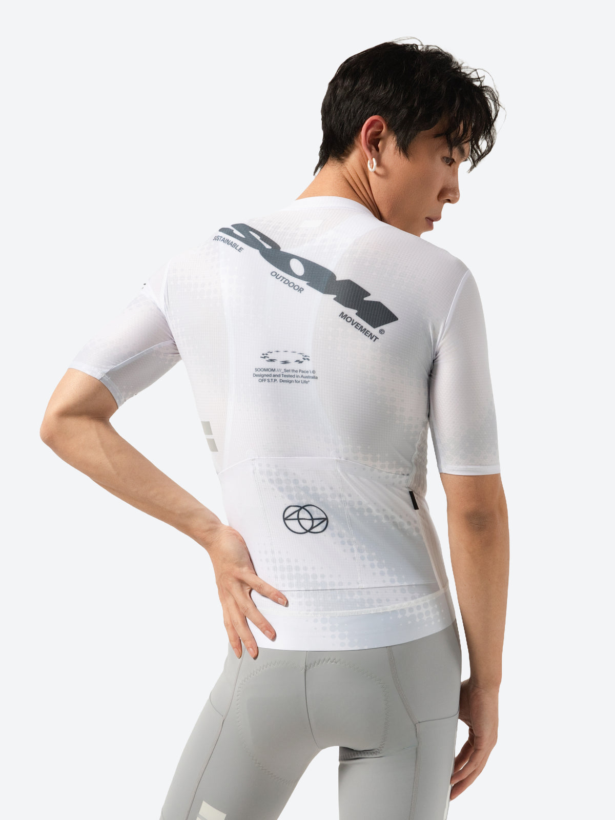 All-Round SOM Jersey - Silver White