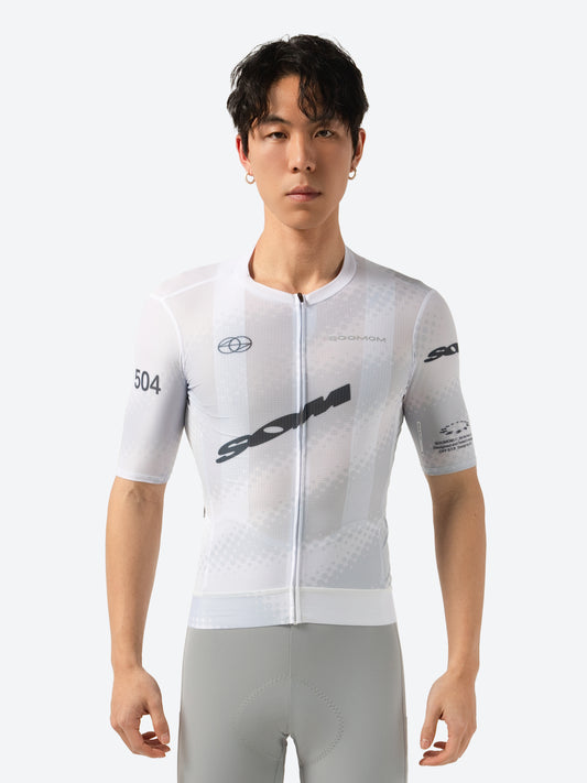All-Round SOM Jersey - Silver White — alternate view