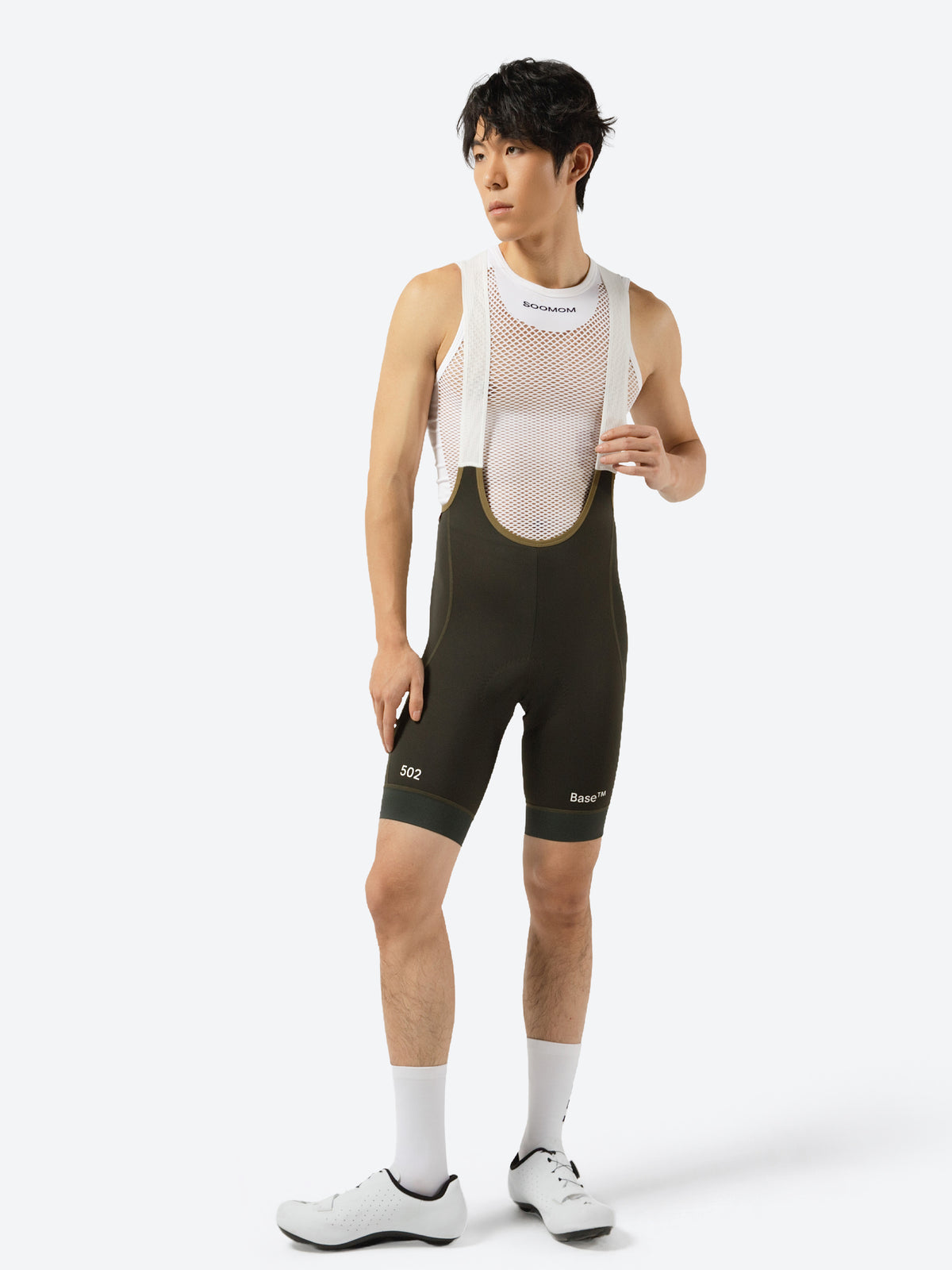 Base STP Classic Bib Shorts - Stone Brown