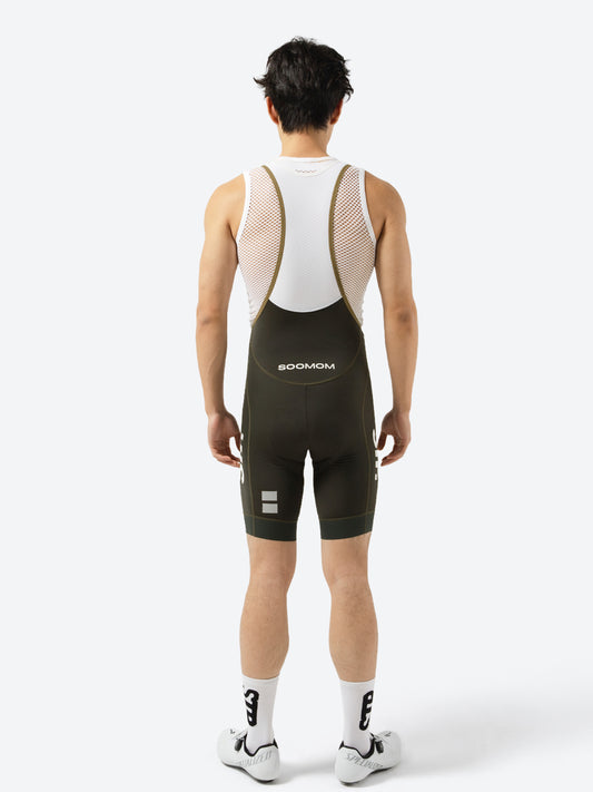 Base STP Classic Bib Shorts - Stone Brown — alternate view