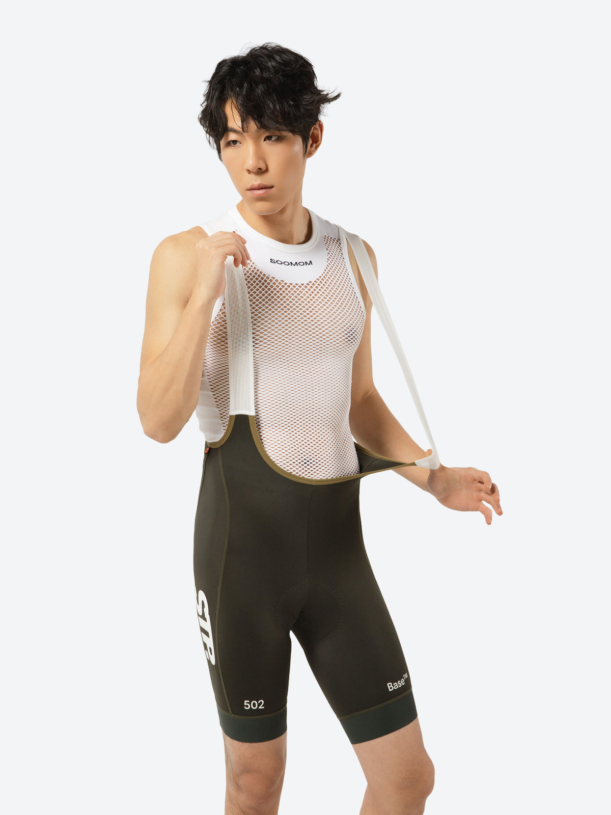 Base STP Classic Bib Shorts - Stone Brown