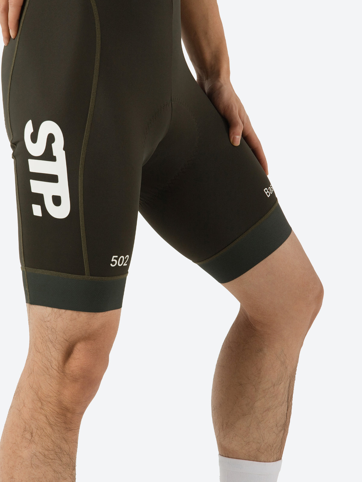 Base STP Classic Bib Shorts - Stone Brown