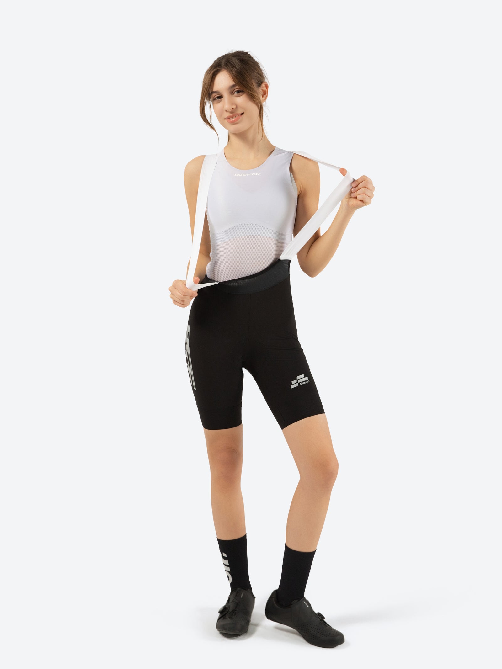 Women’s All-Round OFF STP Bib Shorts - Hyperblack