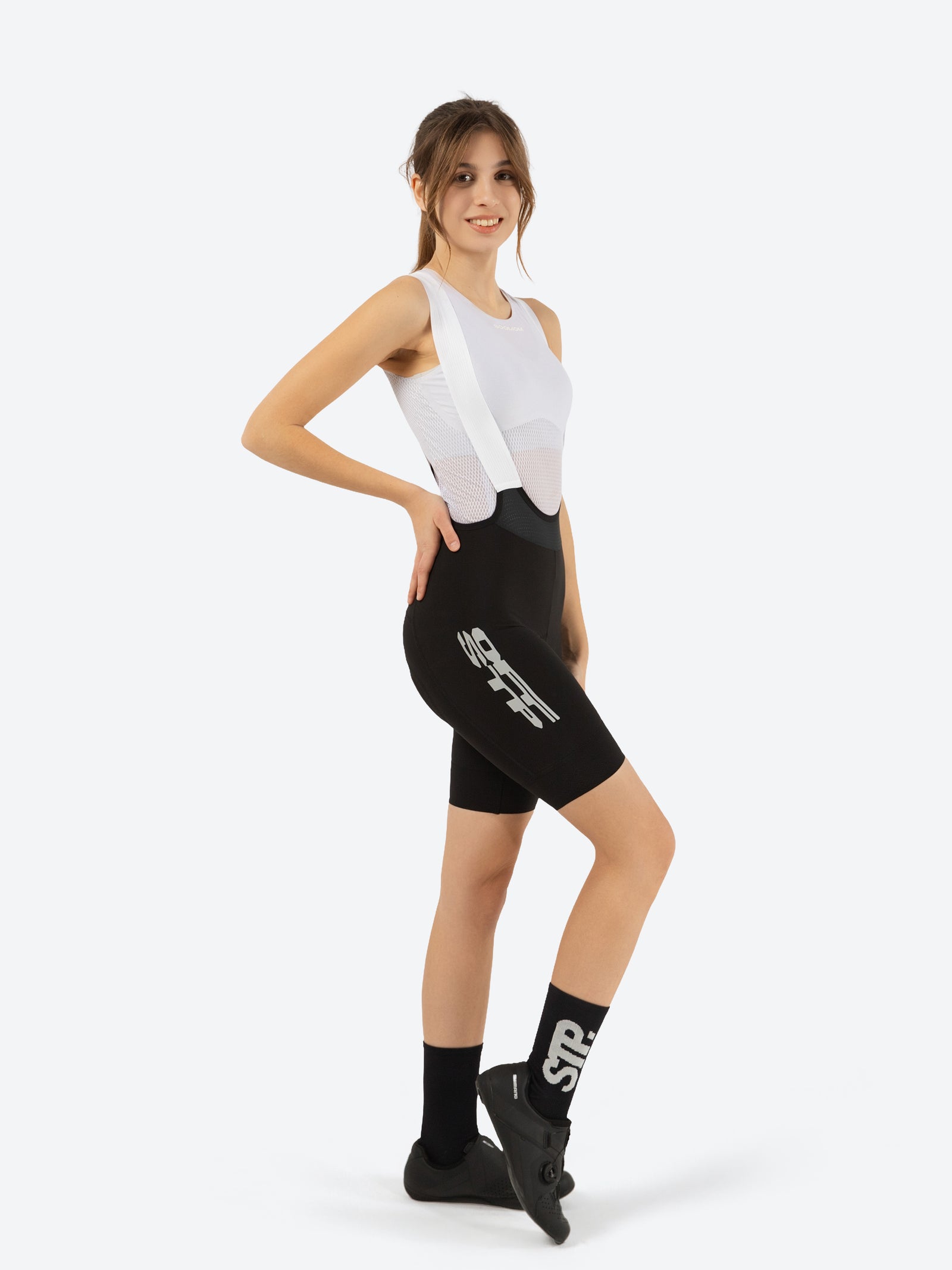 Women’s All-Round OFF STP Bib Shorts - Hyperblack