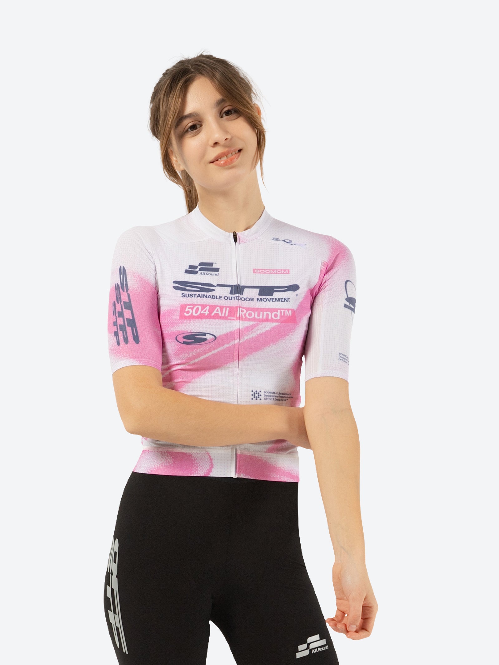 Women's All-Round OFF STP Jersey - Hyperblush