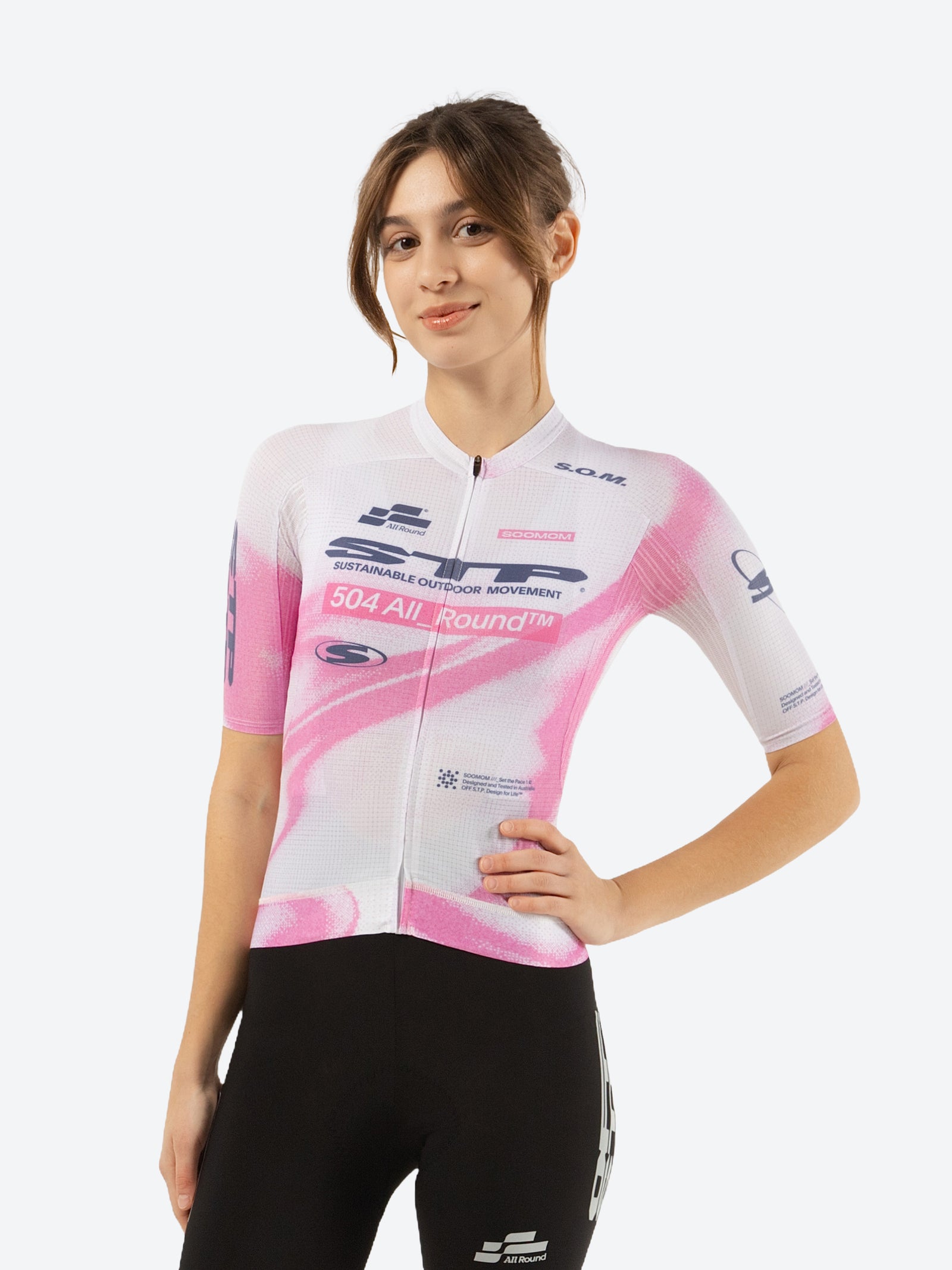 Women's All-Round OFF STP Jersey - Hyperblush