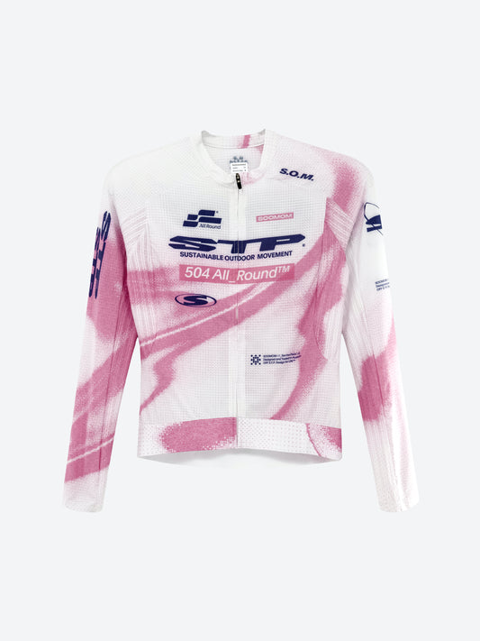 Women's All-Round OFF STP LS Jersey - Hyperblush