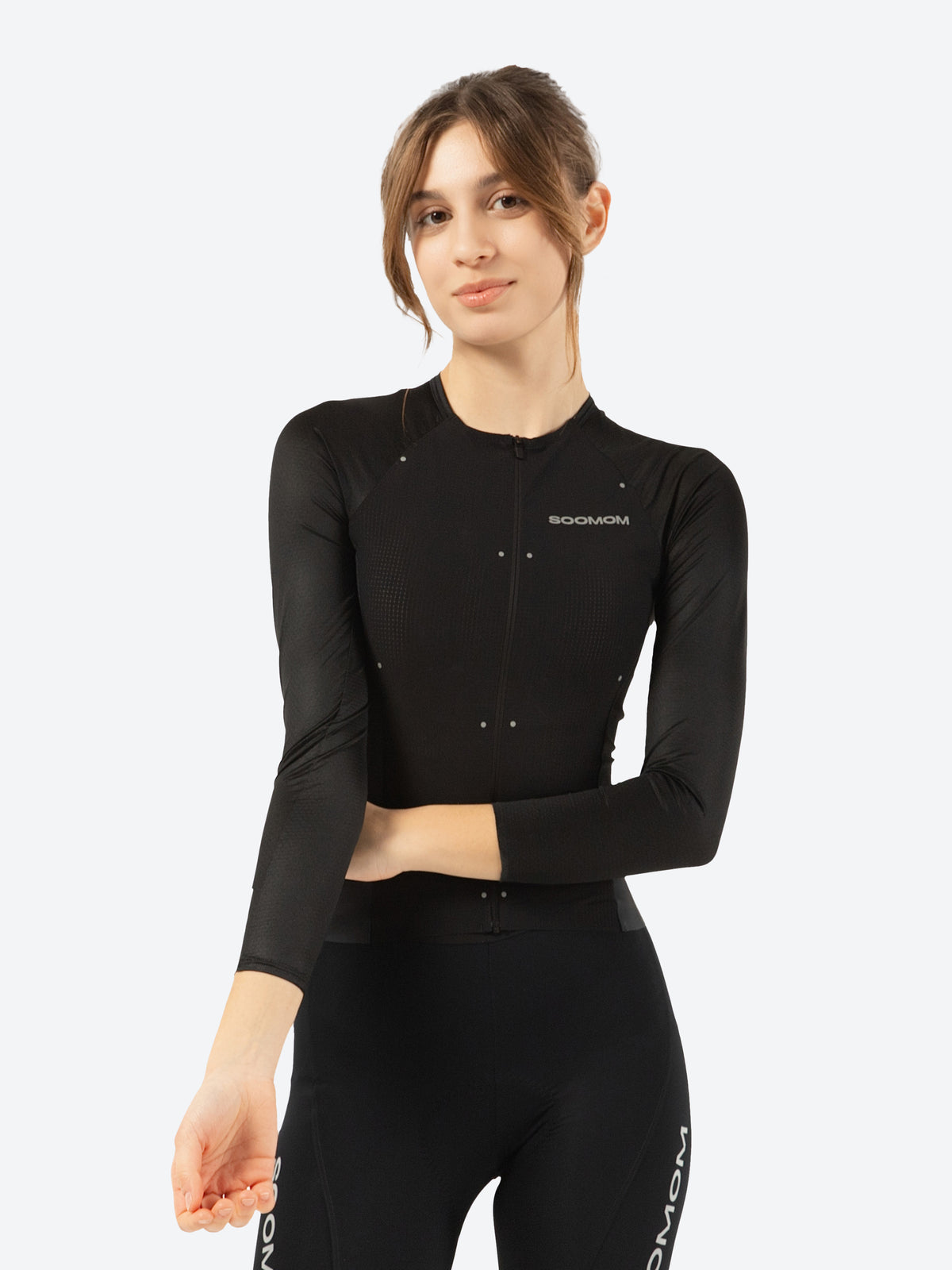 Women's All-Round Reflective Panel LS Jersey