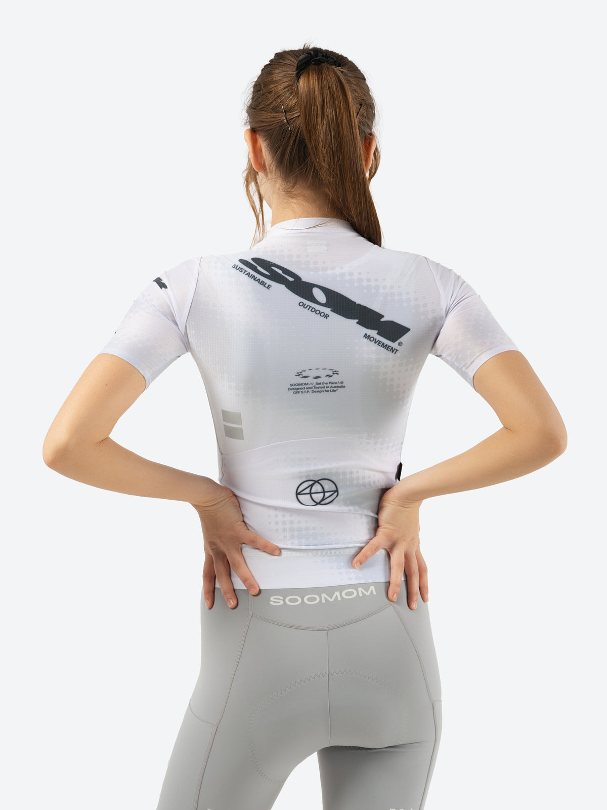 Women’s All-Round SOM Jersey - Silver White