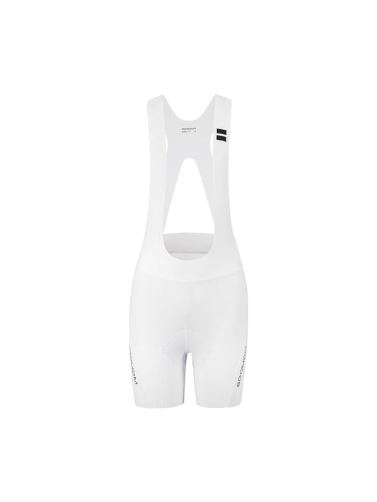 Women’s All-Round Mini Bib Shorts – White