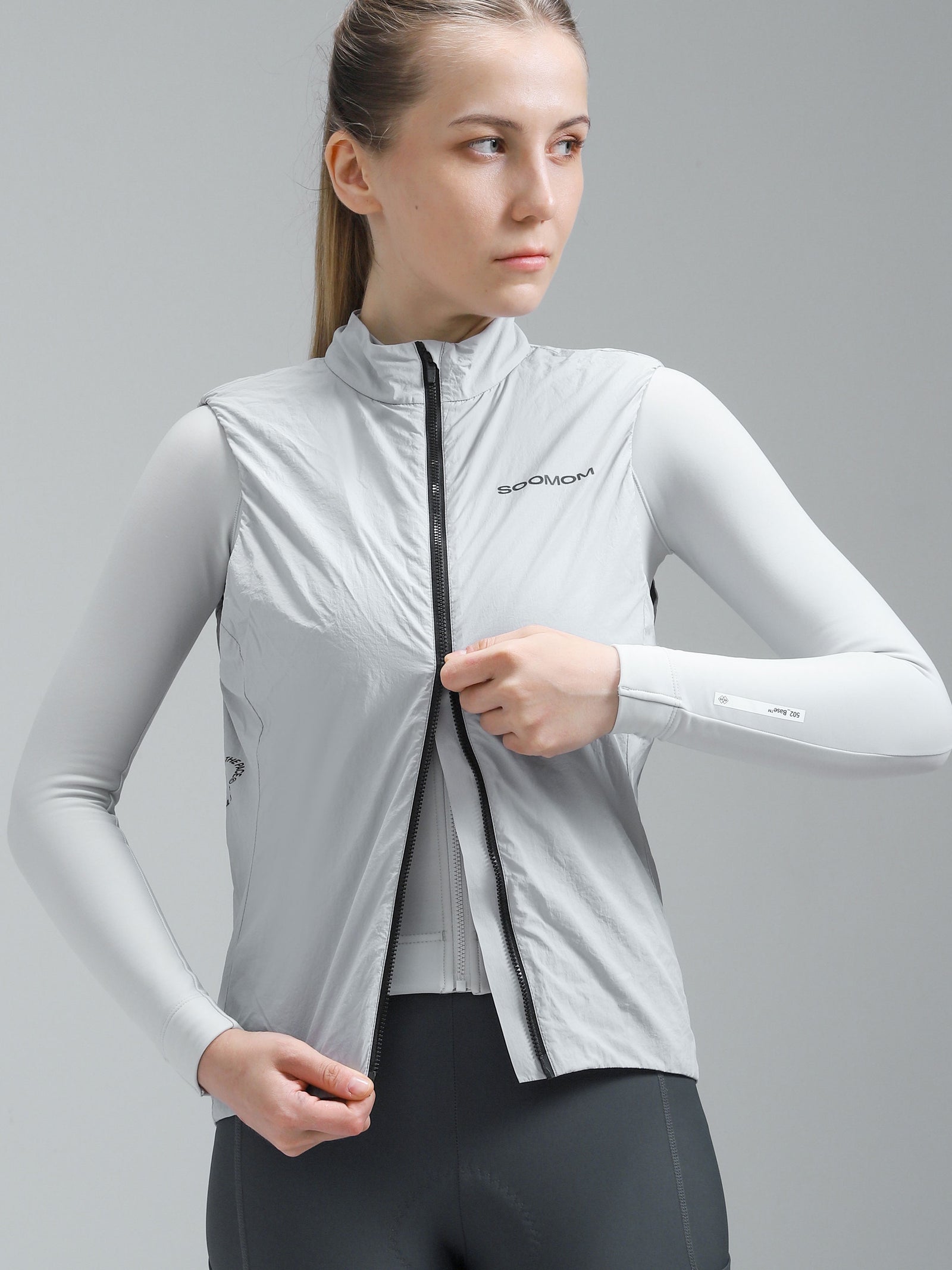All-Round Thermal Wind Gilet - Silver Ash