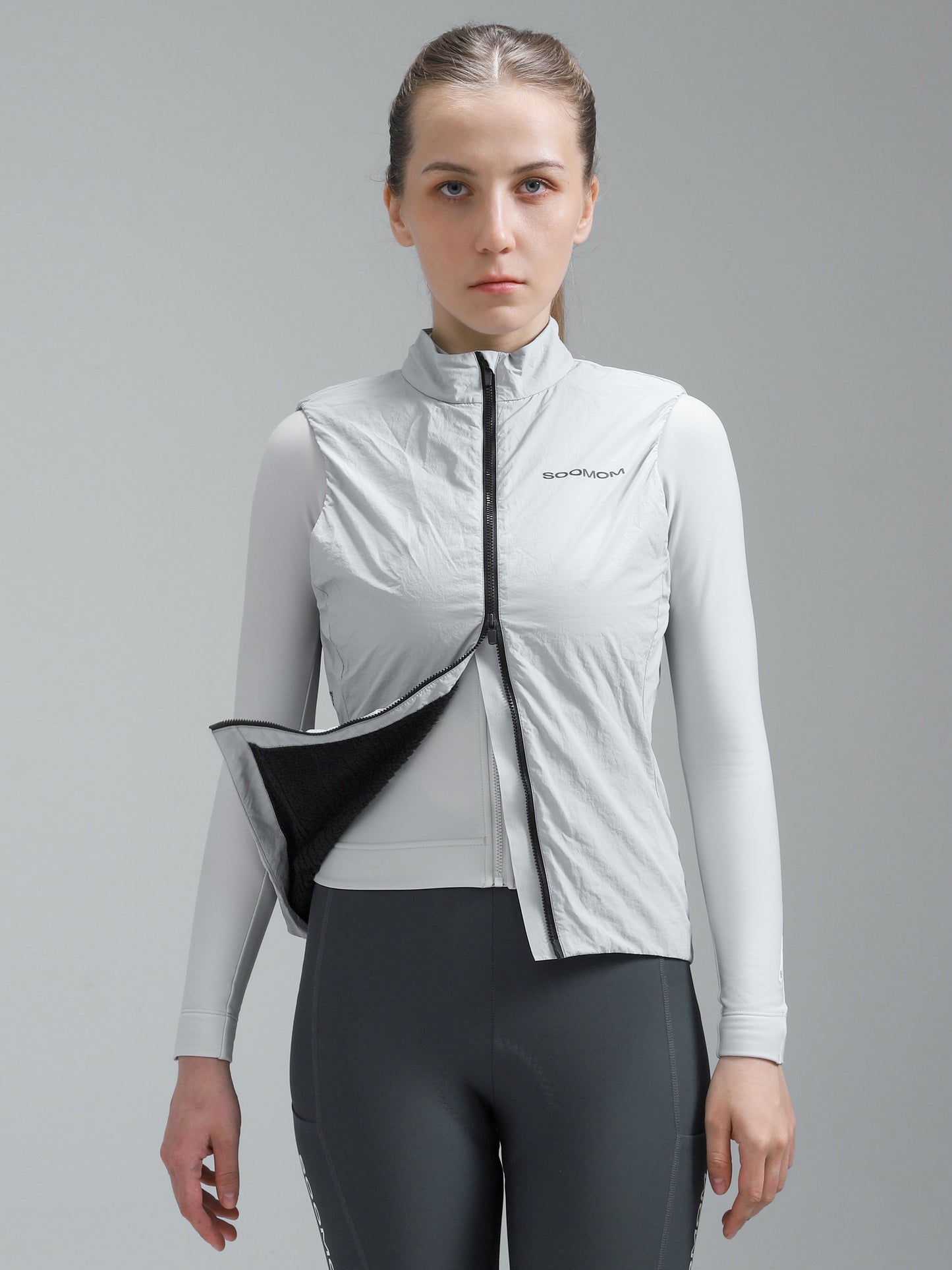 All-Round Thermal Wind Gilet - Silver Ash