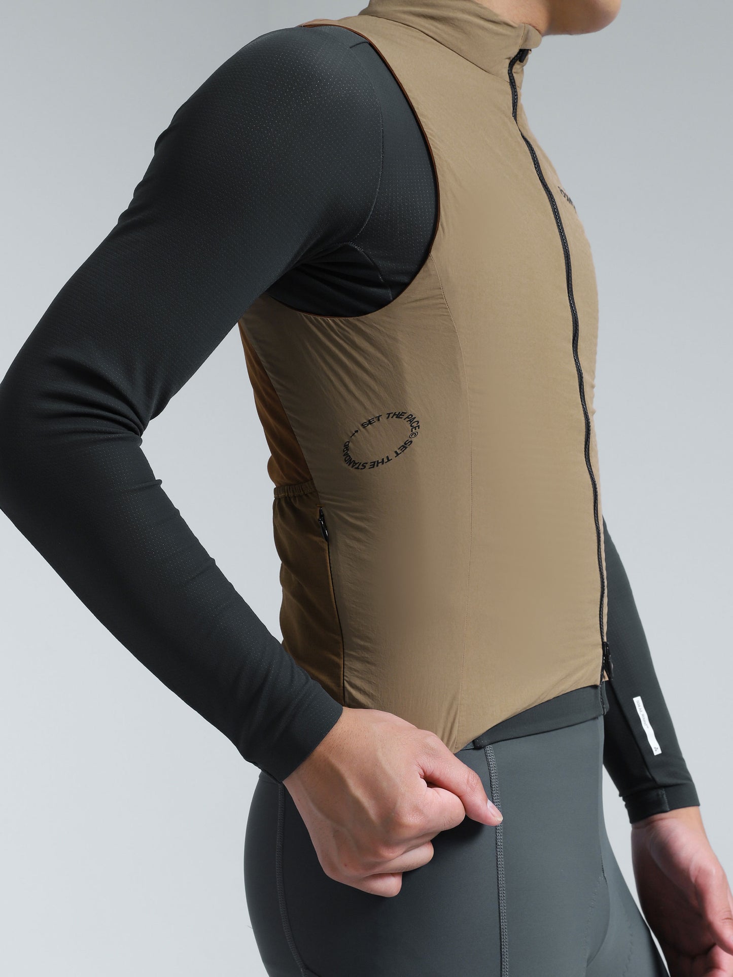 All-Round Thermal Wind Gilet - Driftwood