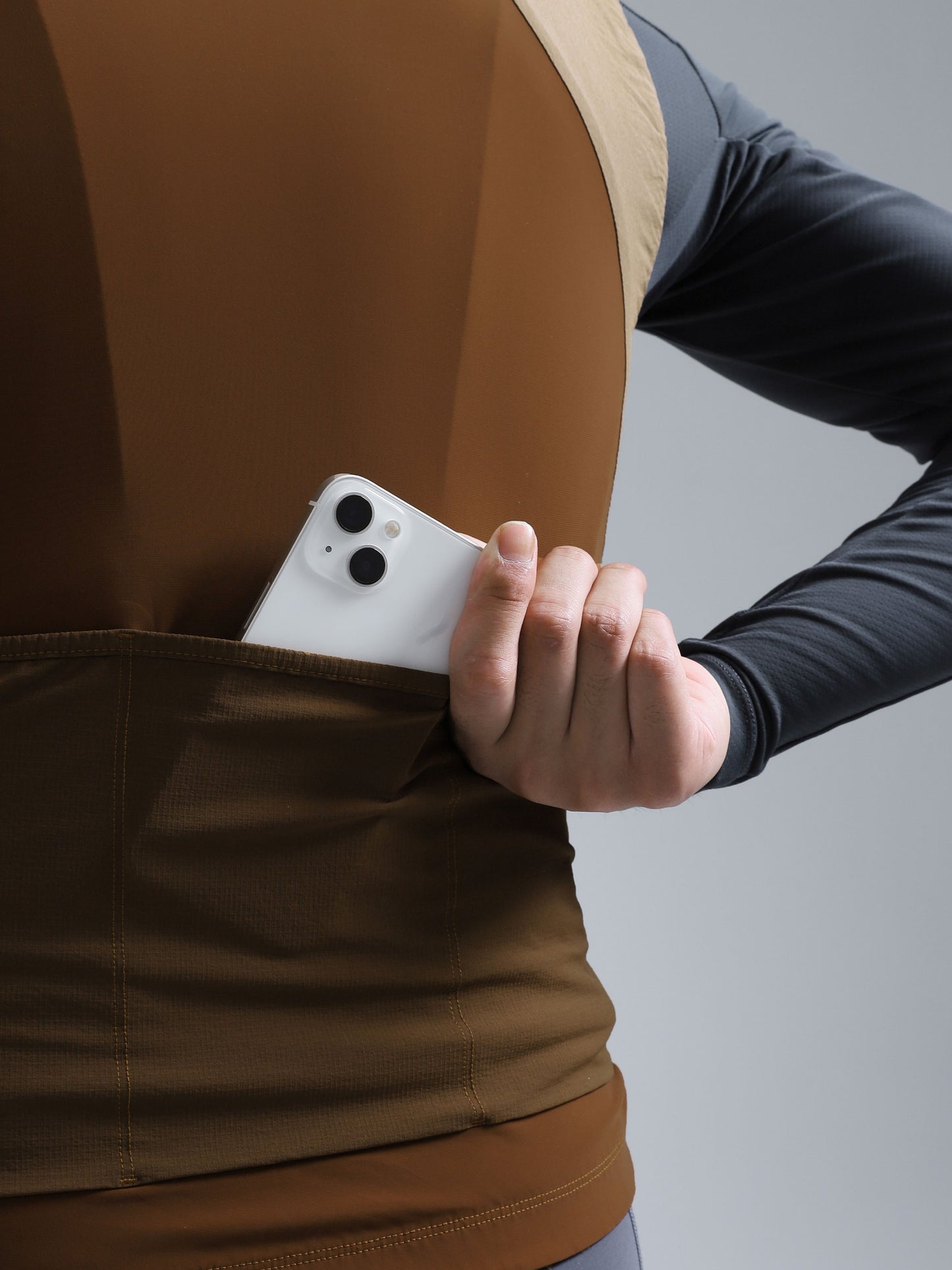 All-Round Thermal Wind Gilet - Driftwood