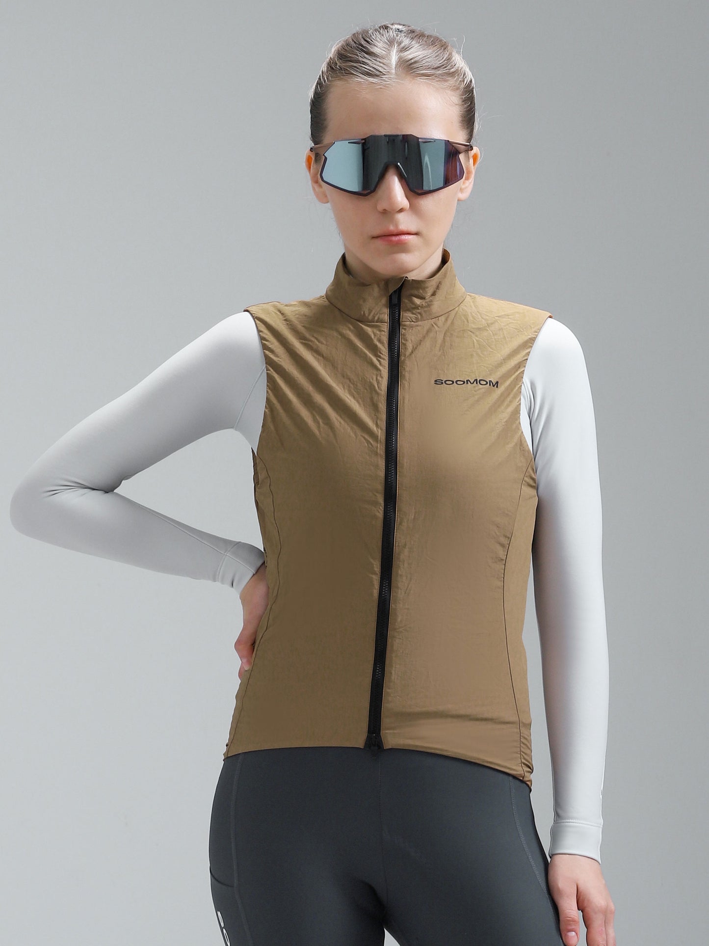 All-Round Thermal Wind Gilet - Driftwood