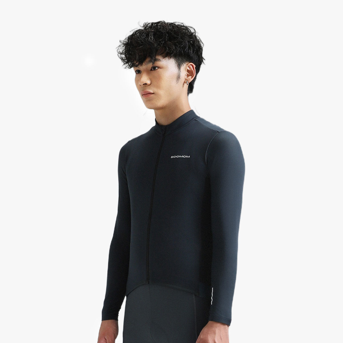 Base LS Thermal Fleece Jersey - Black