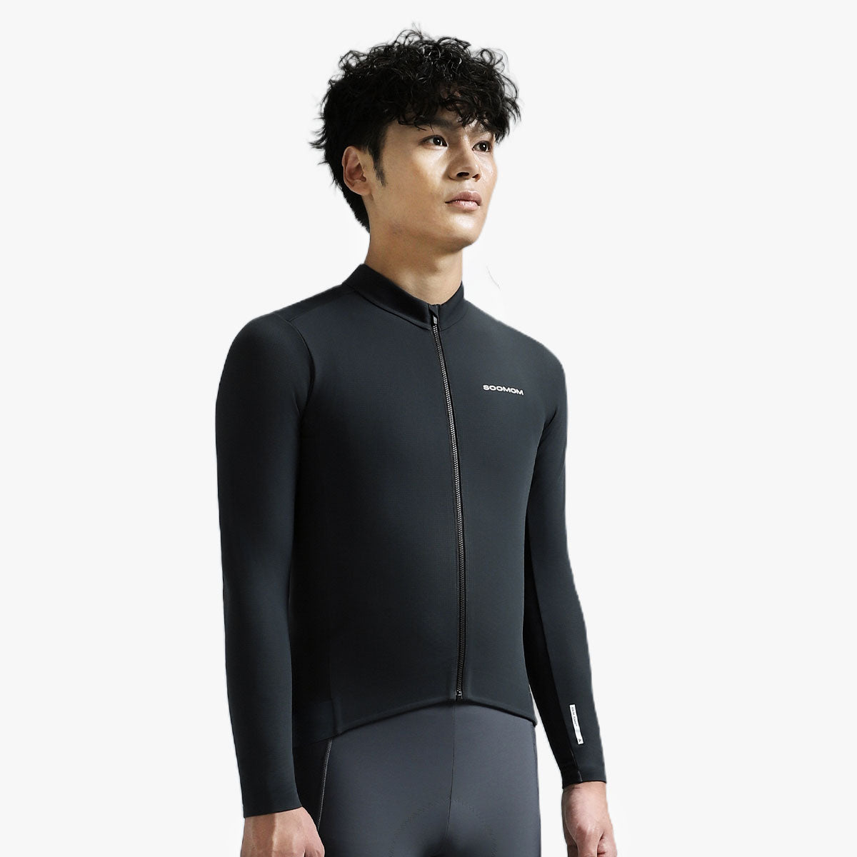 Base LS Thermal Fleece Jersey - Black