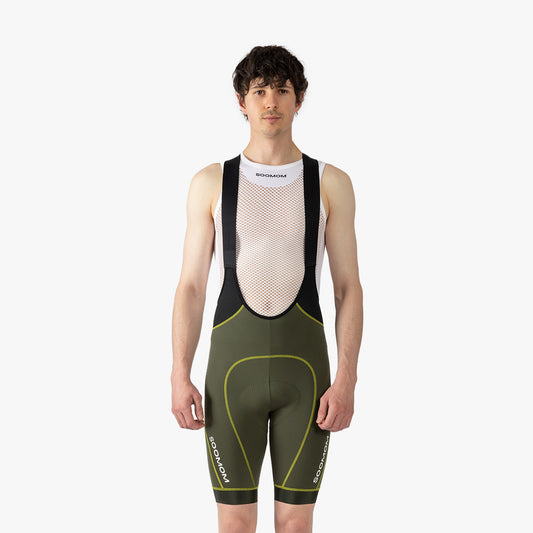 Race Bib Shorts - Army Green — alternate view